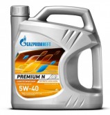 Масло моторное GAZPROMNEFT Premium N 5W-40 4 л