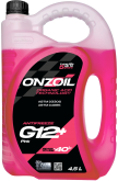 Антифриз ONZOIL Аntifreeze G12+ Pink 4.5L/5kg