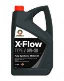 Масло моторное синтетическое COMMA X-FLOW TYPE V 5W30, 5л., VW 504 00/ 507 00, для автомобилей группы VW/Audi с бензиновыми и дизельными двигателями