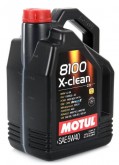 Масло моторное MOTUL 5W40 (5L) 8100 X-CLEAN  ACEA C3API SN/CF BMW LL-04MB 229.51 VW 505.01 dexos2