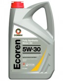 Масло моторное синтетическое COMMA Ecoren 5W30, 5л., ACEA C4 low SAPS, MB 226.51, Renault RN0720