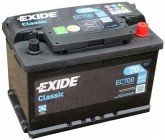 Аккумулятор  EXIDE Standart 70Ah 640A (R +) 278x175x190