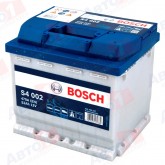 Аккумулятор BOSCH S4 SILVER 12V 52AH 470A ETN 0(R+) B13 207x175x190mm 12.4kg