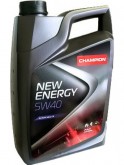 МАСЛО МОТОРНОЕ CHAMPION NEW ENERGY 5W40 5L ACEA A3/B4API SN/CFBMW LL-01MB 229.3VW 505 00