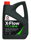 Масло моторное синтетическое COMMA X-FLOW TYPE G 5W40, 4л., API SL/CF, ACEA A3/B4, MB 229.1, VW 502 00/ 505 00, RN0700, RN0710