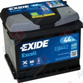 Аккумулятор EXIDE Excell 44Ah 420A (R +) 207x175x175 mm