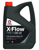 Масло моторное синтетическое COMMA X-FLOW TYPE V 5W30, 4л., VW 504 00/ 507 00, для автомобилей группы VW/Audi с бензиновыми и дизельными двигателями