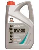 Масло моторное синт. COMMA Long Life 5W30, 5л., API SL/CF, ACEA A3/B4, GM-LL-A-025, GM-LL-B-025, MB 229.5, VW 502 00/ 505 00, BMW LL-01