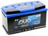 Аккумулятор DUO POWER 90-3-R 90Ah 800A (R+) 353x175x190 mm