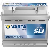 Аккумулятор  VARTA DYNAMIC  12V 60Ah 540A ETN1 (L+) 242x175x190 14,34kg