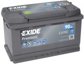 Аккумуляторная батарея_EXIDE PREMIUM 12V 90AH 720A ETN 0(R+) B13 315x175x190mm 20.7kg