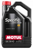 МАСЛО МОТОРНОЕ MOTUL 5W40 (5L) SPECIFIC 505.01-502.00-505.00 ACEA С3  VW 505.01/502.00/505.00 (СИНТ)