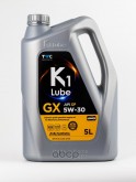 Масло моторное K1 Lube GX SP 5W30 5L  API SP-RC, ILSAC GF-6A, Fully Synthetic