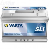 Аккумулятор VARTA DYNAMIC  12V 72Ah 680A ETN0 (R+) 278x175x175 16,7kg